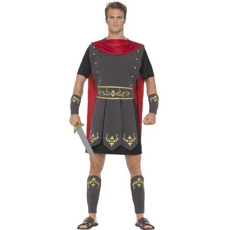 Strijder (Oudheid) Kostuum | Romeinse Gladiator Enrique | Man | Small | Carnaval kostuum | Verkleedkleding